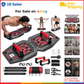 Home Gym Resistance Bands & Push Up Board Set Full-Body Workout Equipment
